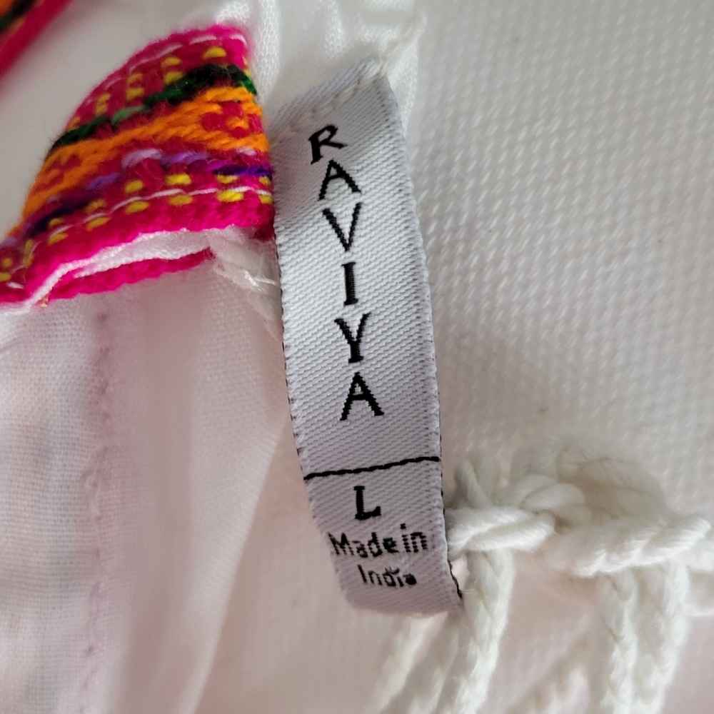Raviya White Sleeveless Embroidered Cover-Up Dress - Picture 6 of 8